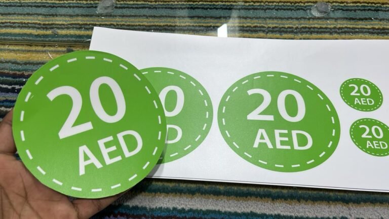 vinyl stickers printing in dubai