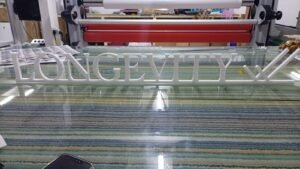 Signboard Company in Dubai acrylic signage for reception made in our touch sign company