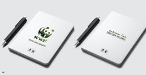 uv printing on diary and pen for corporat and promosional gifting in dubai